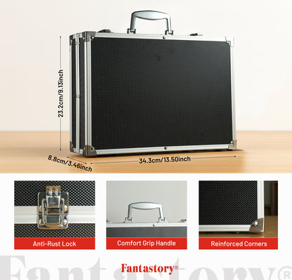 Fantastory Art Set for Painting, 145 Pcs Drawing Art Supplies Double Layers Aluminum Box