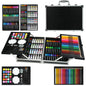 Fantastory Art Set for Painting, 145 Pcs Drawing Art Supplies Double Layers Aluminum Box
